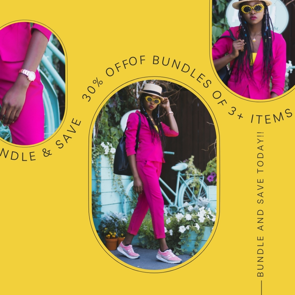 30% Off Bundles Of 3 Or More Items!!!